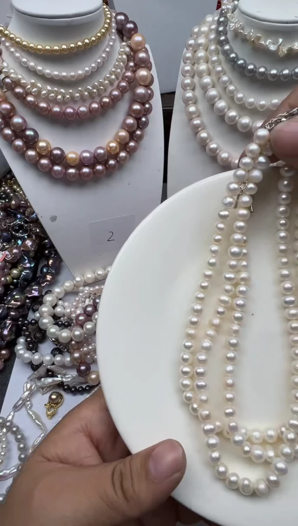 【闪购商品】淡水珍珠颈饰未镶嵌1