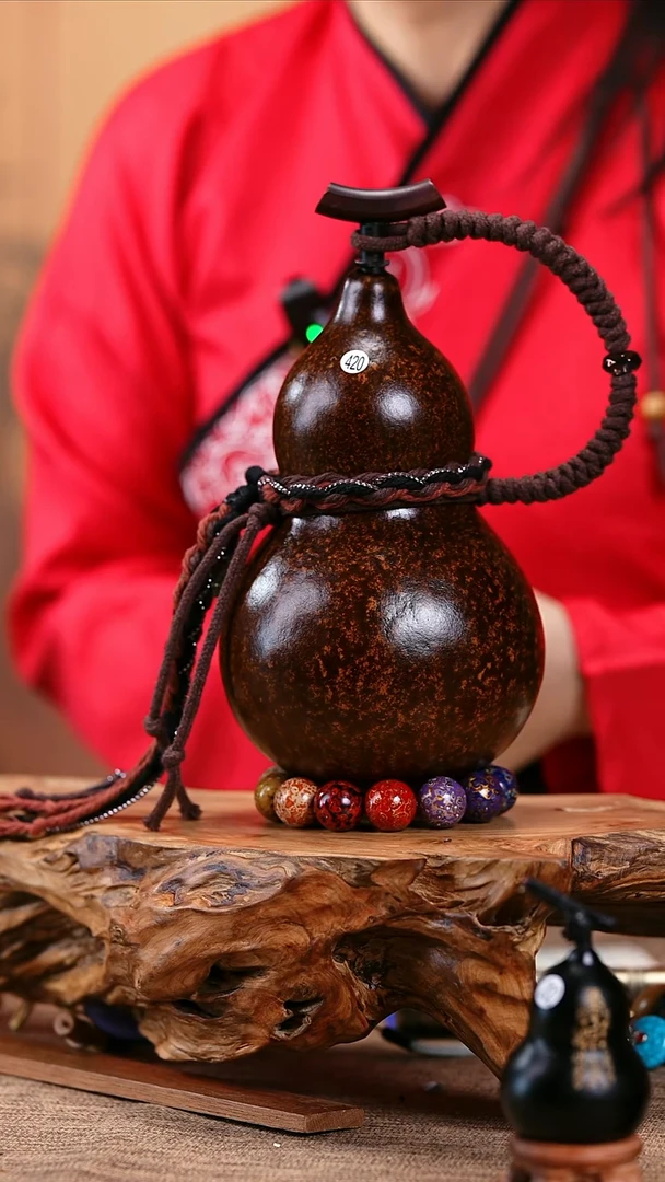 【闪购商品】420—光岳葫天然大漆酒葫芦不含漆珠