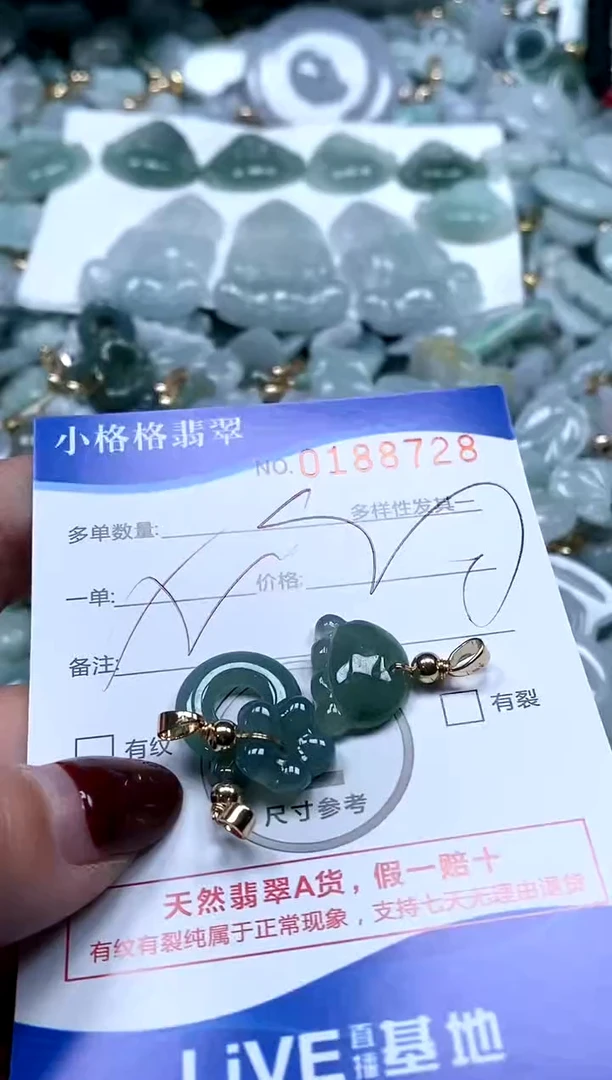 【闪购商品】翡翠颈饰未镶嵌闪购商品0188728