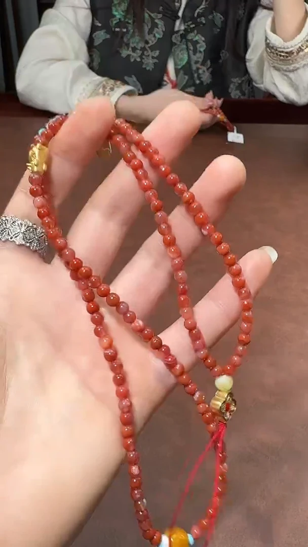 未镶嵌1南红玛瑙  B6706 多样性发货其一