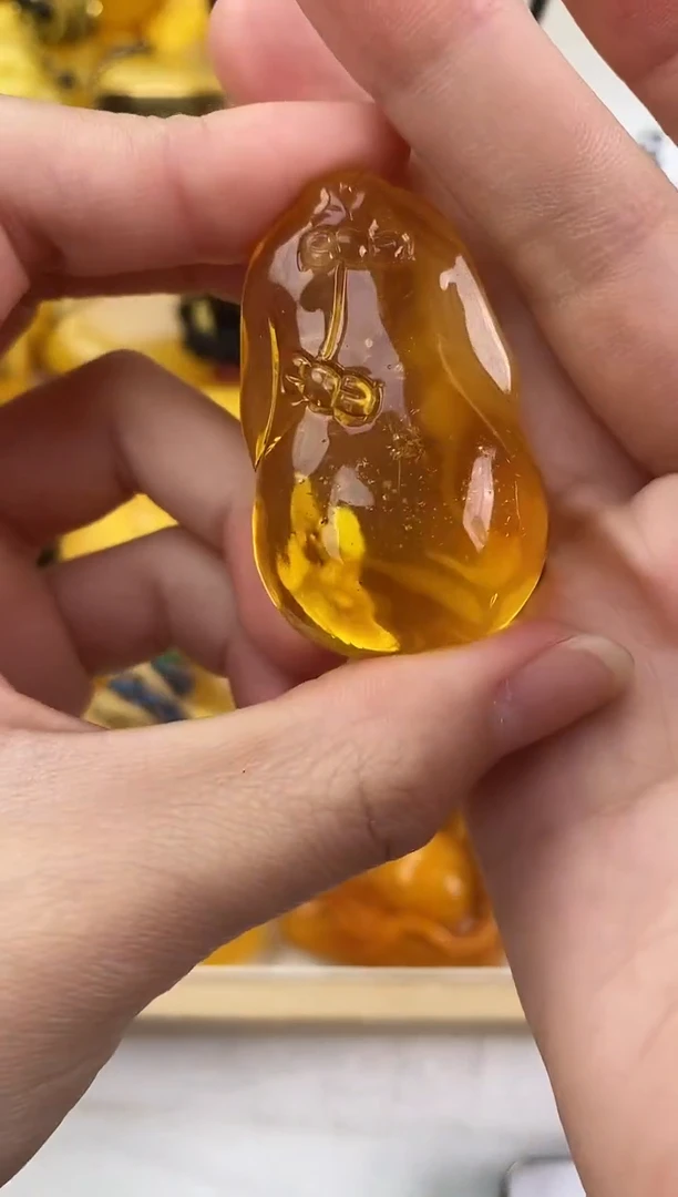 裸石琥珀未镶嵌天然琥珀蜜蜡