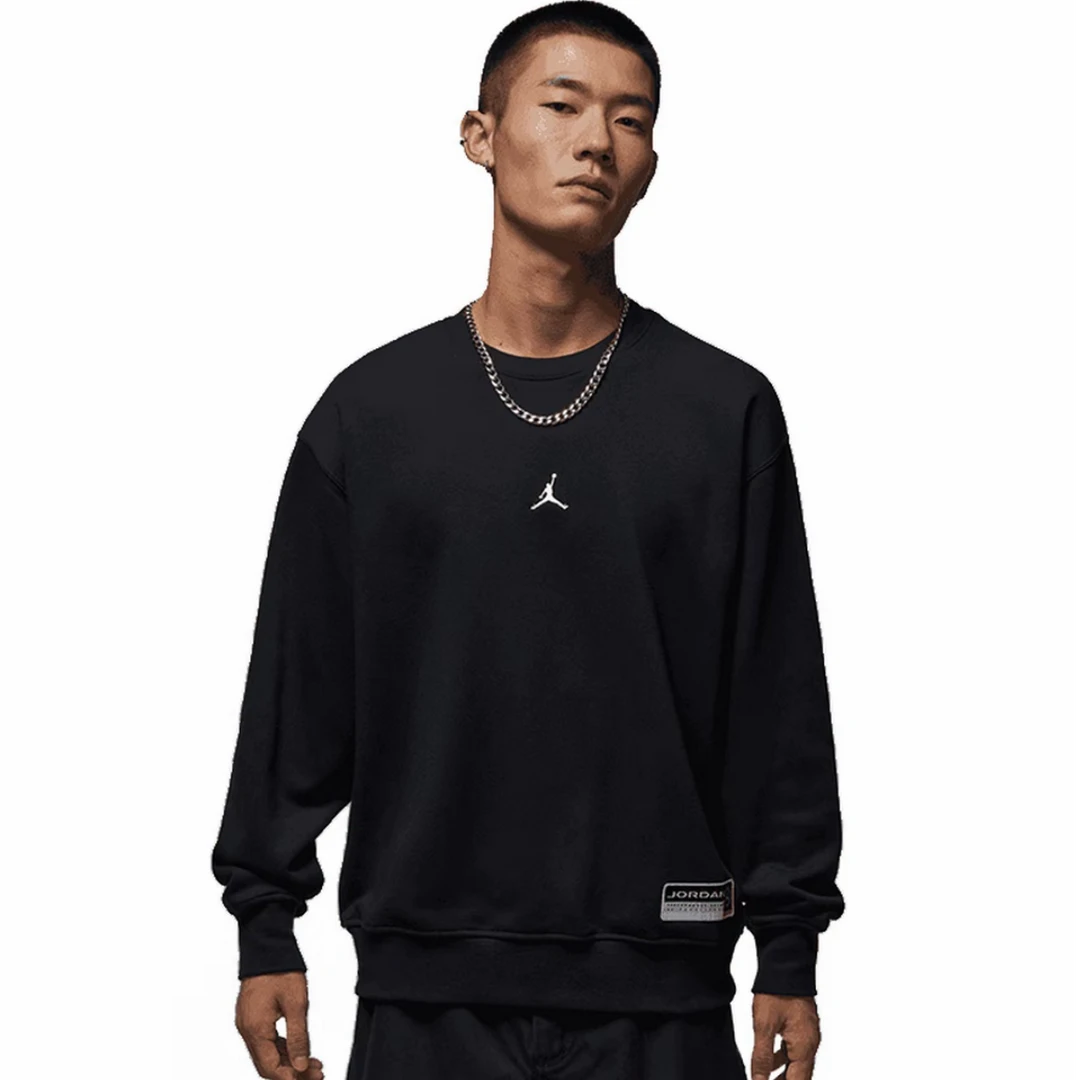 NIKE/耐克官方正品 AJ 男款黑红卫衣休闲套头衫 IO7830-010流光风