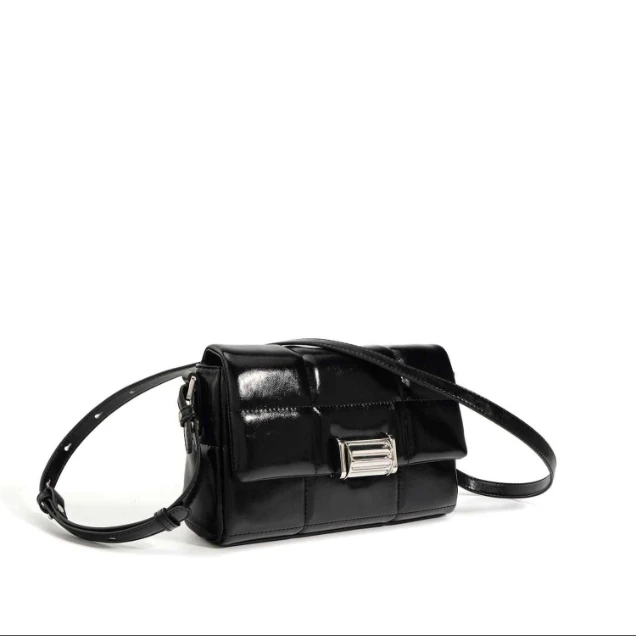 【云云甄选】ZG-7688-黑色-轻奢时尚女士新款单肩斜挎包