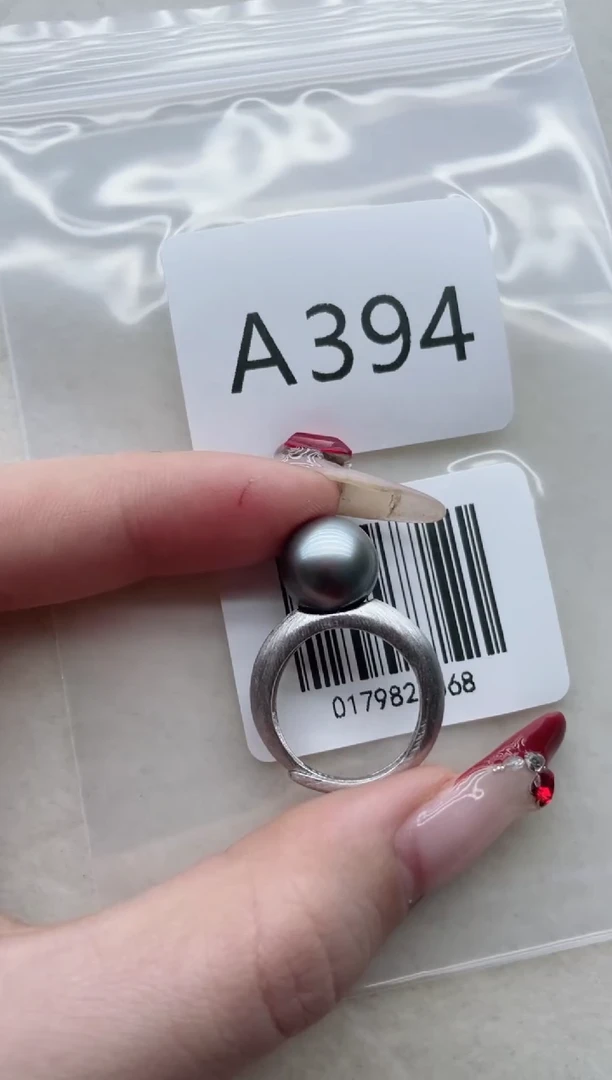 【闪购商品】海水珍珠戒指银S925镶嵌A394