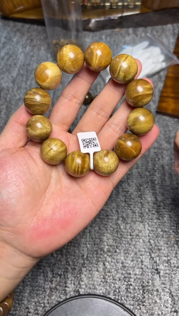 手串/手链楠木（金丝楠）2.0花纹68