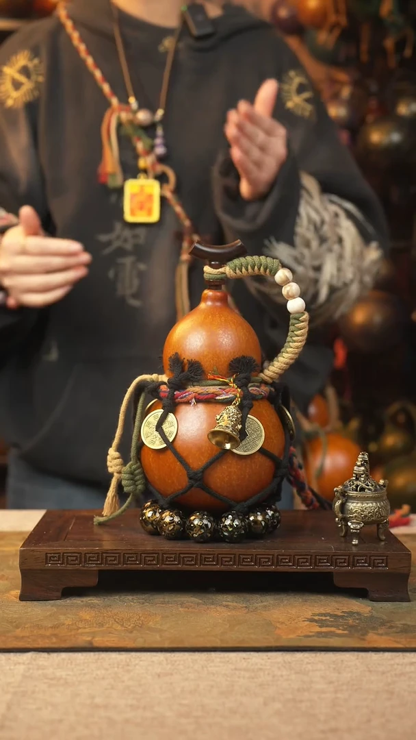 【闪购商品】085大漆葫芦一物一拍记葫堂出品