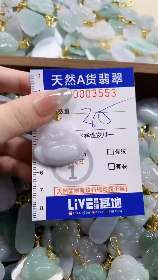 颈饰未镶嵌翡翠天然A货翡翠