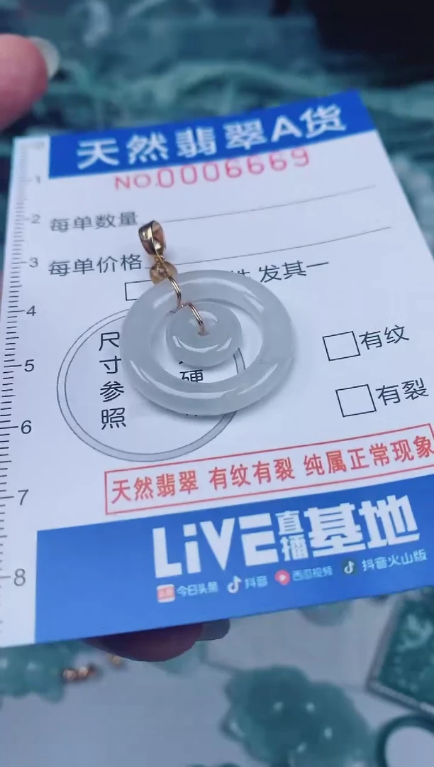 颈饰未镶嵌翡翠00006669