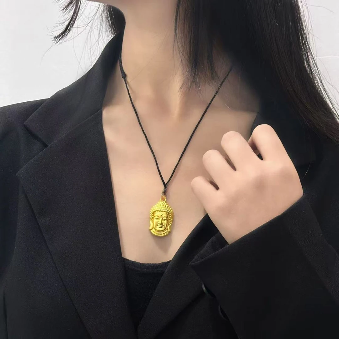 【专柜直发】佛头吊坠/古法工艺/传承定制/饰品