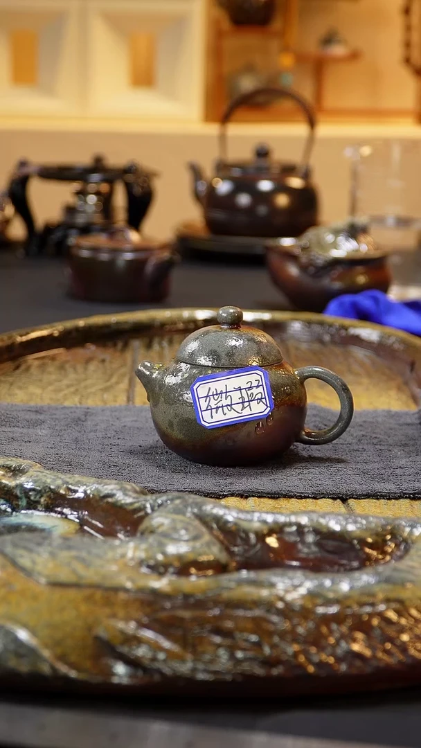 紫砂柴烧纯自然柴烧150毫升