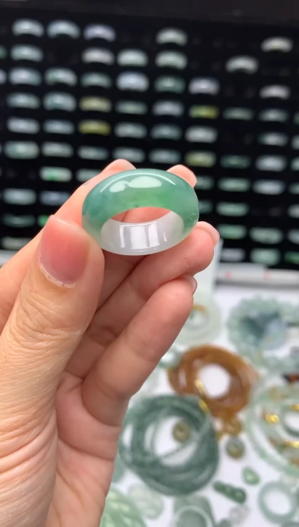 未镶嵌定制翡翠610元毛货精抛拍1发一15-16#
