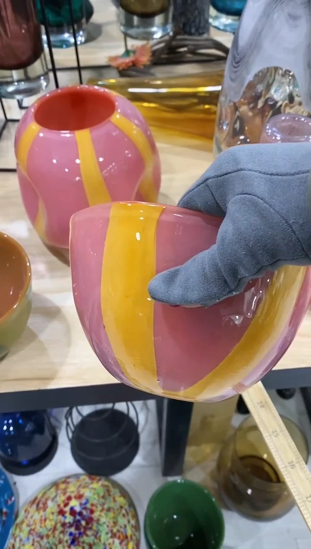 许*瘦慕忆家琉璃手作花瓶