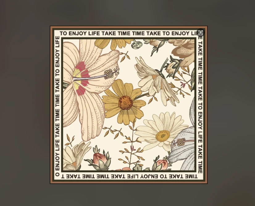 A-258【60*60】法式田园洗衣机冰箱盖垫吸水防滑垫防尘速干耐脏垫