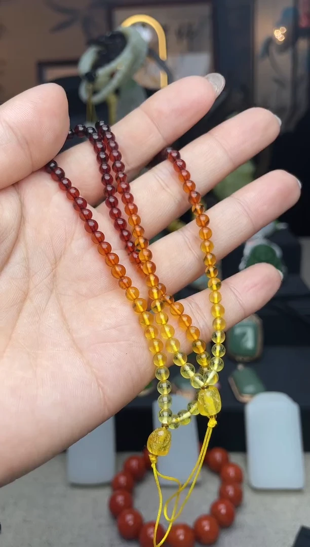 【闪购商品】琥珀手链未镶嵌手串多样性发其一