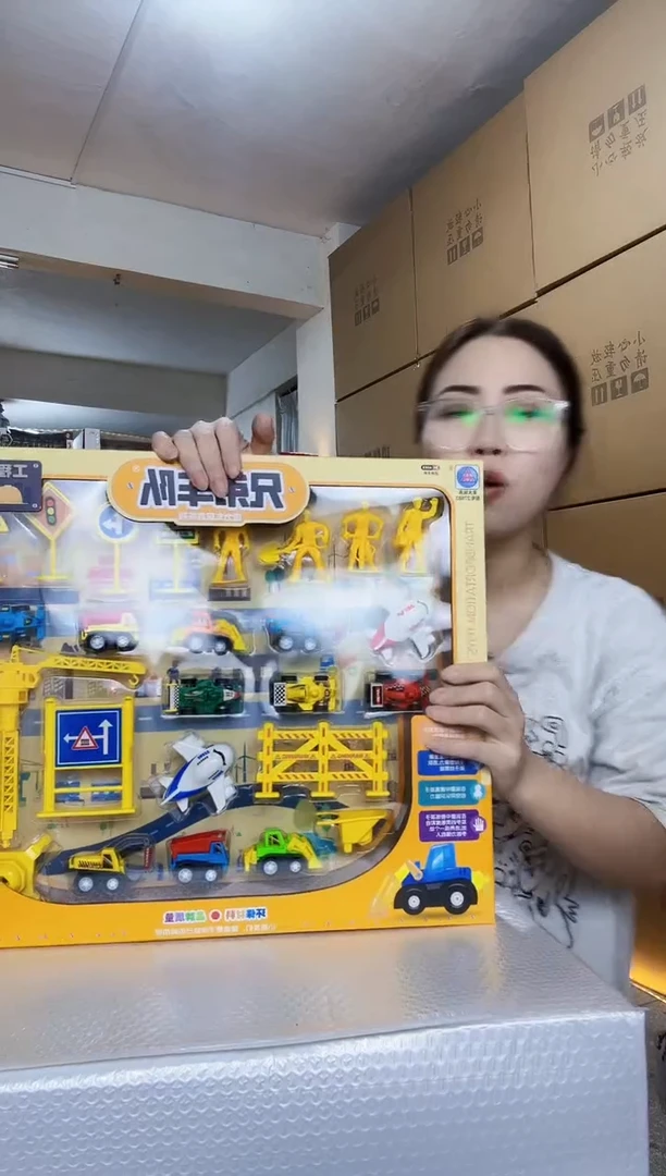 塑料儿童玩具兄弟车队