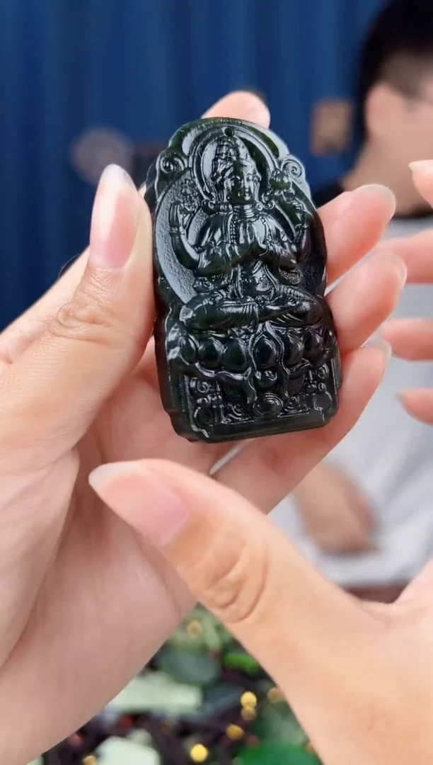 未镶嵌和田玉挂件拍一发一
