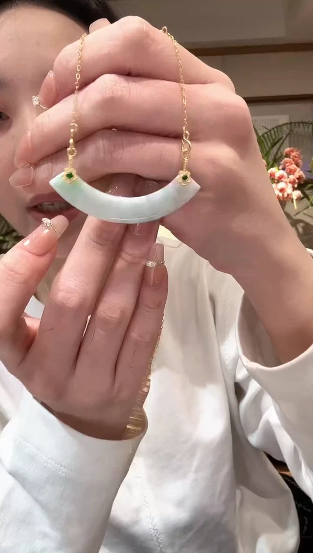 【闪购商品】翡翠颈饰未镶嵌国风