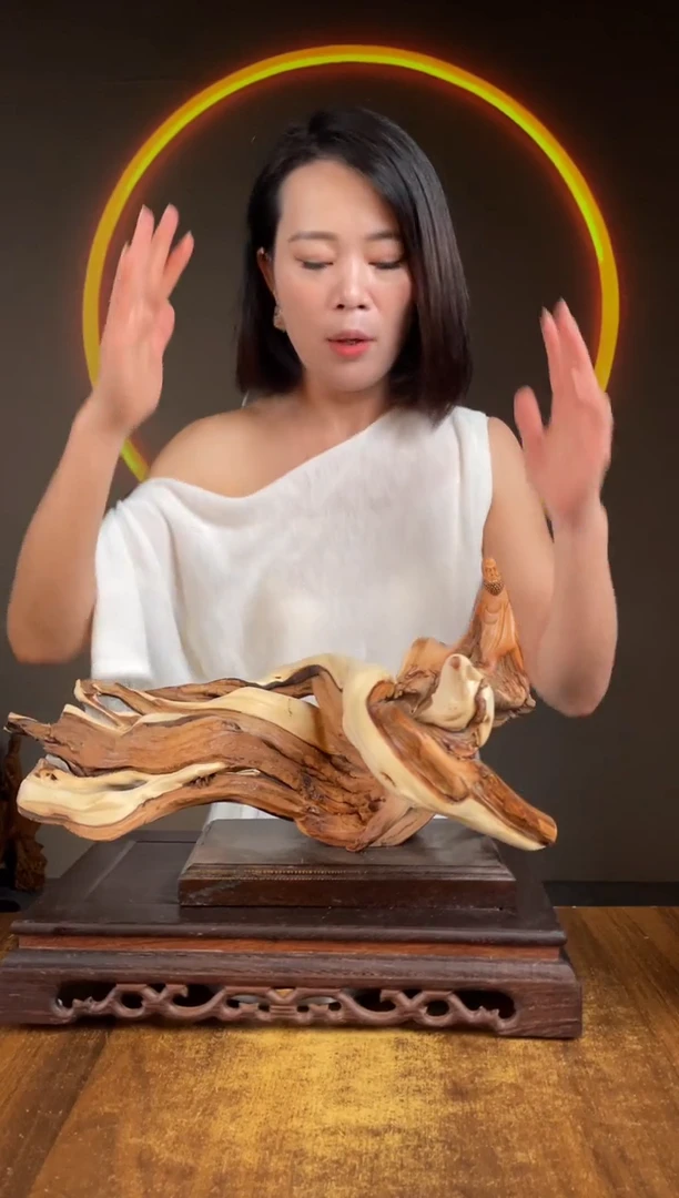 柏木（崖柏）手工摆件,先抢先得! 编号:207