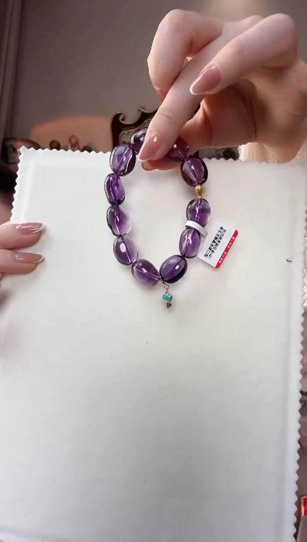 【闪购商品】水晶手链未镶嵌紫水晶手串