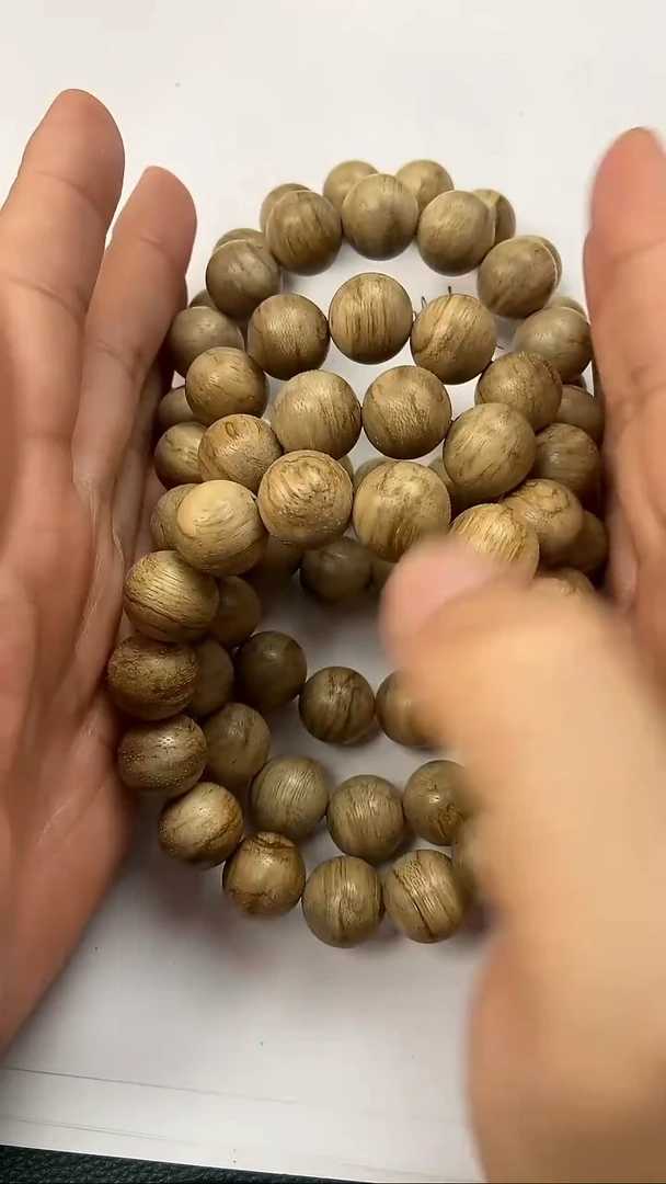 沉香手串【老蒙】CM711-11达拉干天然野多样性发一