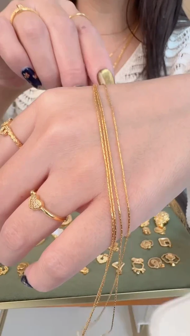 45cm固定不可调节针丝链1.36g（多样性发货）