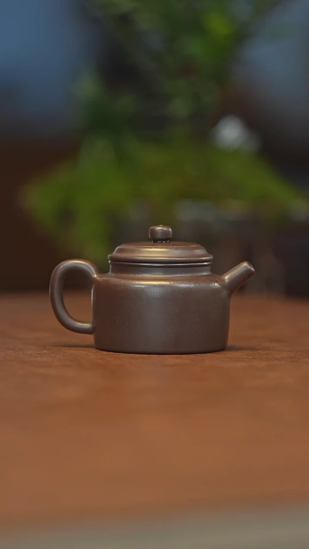 茶壶紫砂周辛成德钟壶