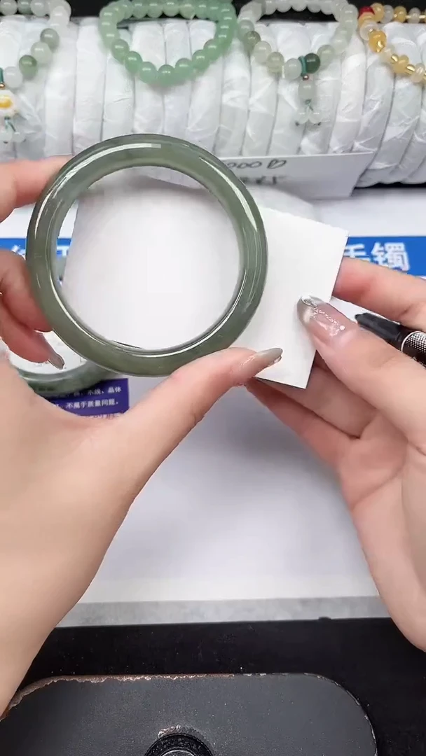 未镶嵌手镯石英质玉65-56/57