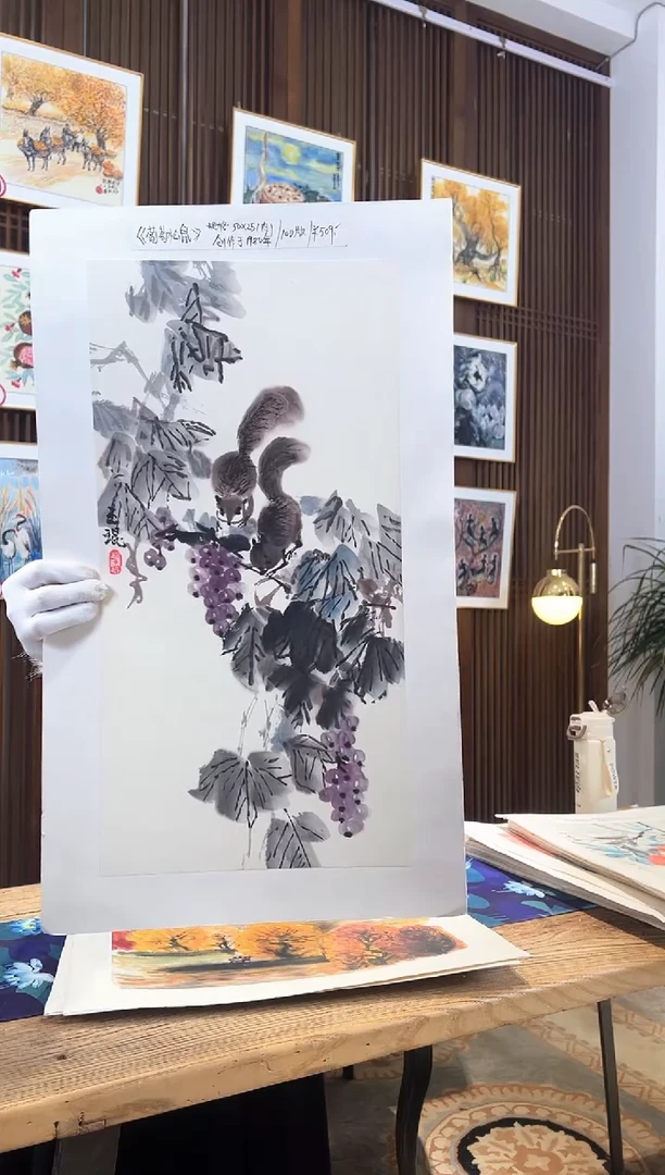 版画版画耿玉琨名章限量版画S