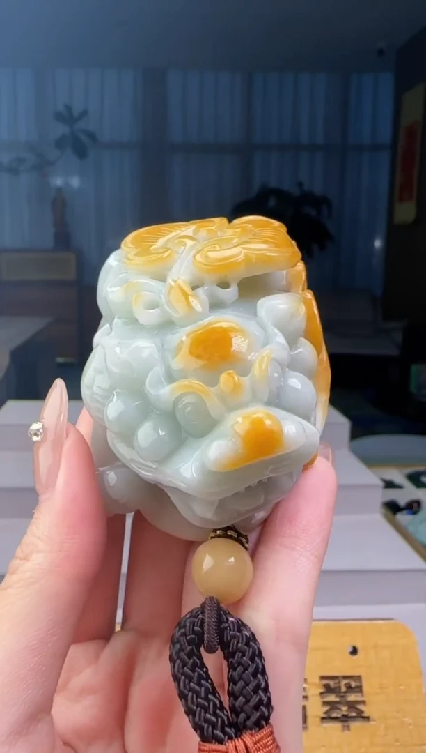 未镶嵌把件翡翠配底座CC@@960Q3J19147