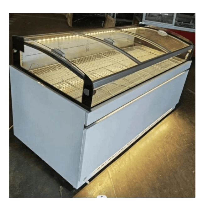 平口冷藏保鲜展示柜商用鸭脖冷鲜柜鲜肉柜冷冻烧烤熟食炸串冰台