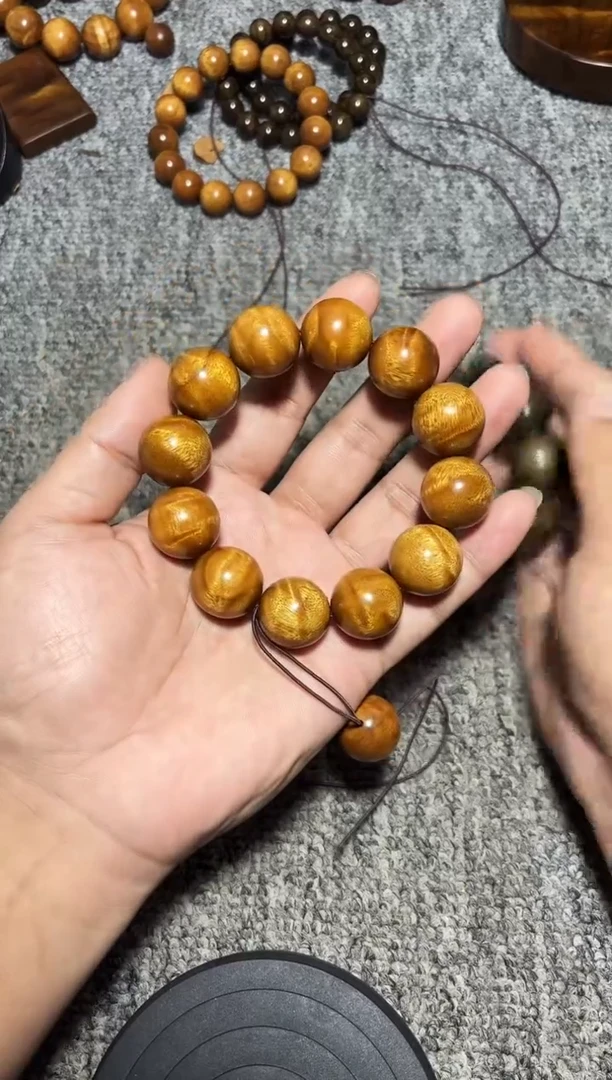 金丝楠手串/手链枯木2.0单圈120