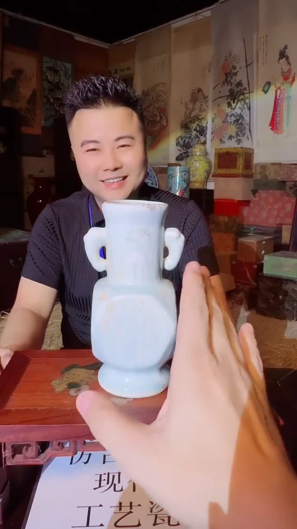 瓷片景德镇现代陶瓷 流水13