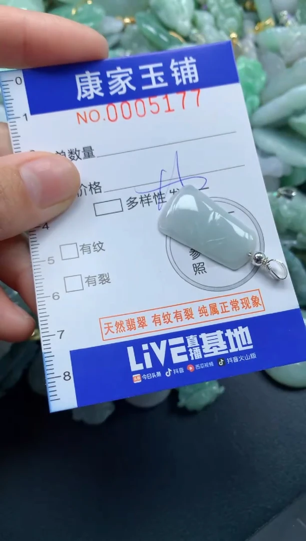 颈饰未镶嵌翡翠5177