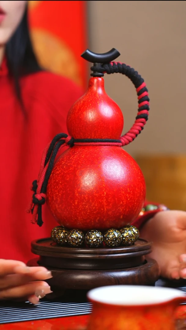【闪购商品】JQ175大师姐臻选非遗大漆酒葫芦