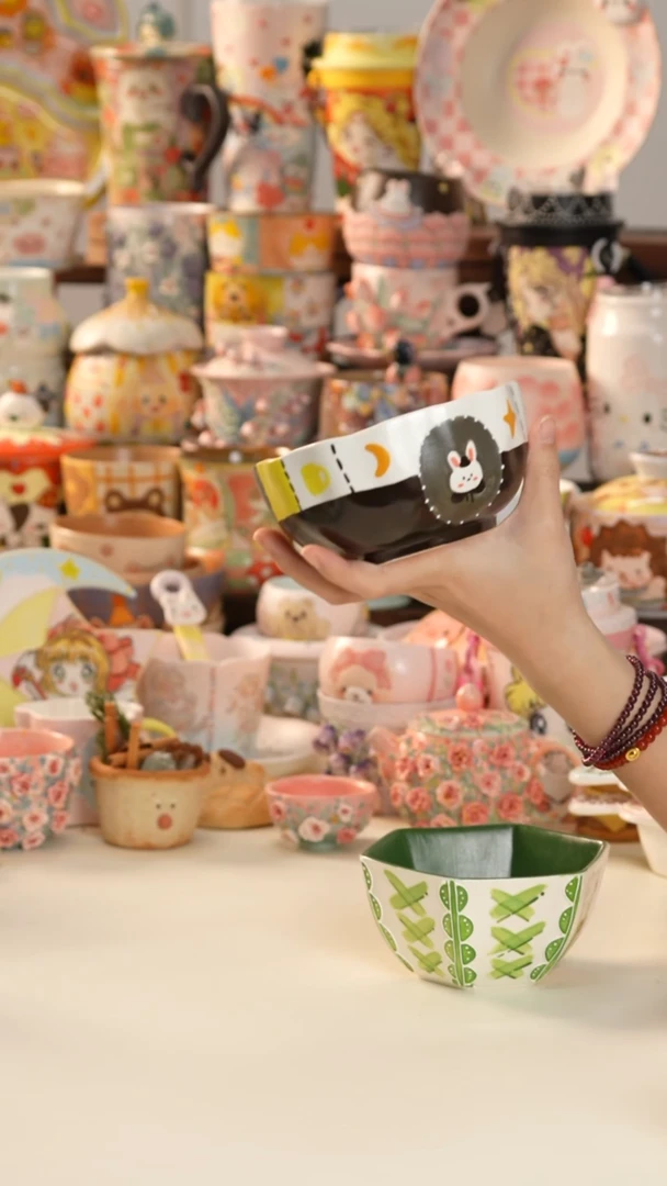 其他景德镇釉下彩手绘设计师款陶瓷