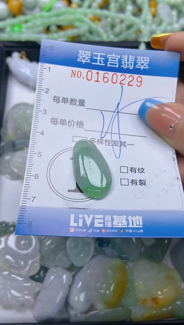 翡翠未镶嵌颈饰闪购0160229