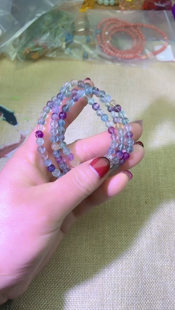 【闪购商品】萤石手链未镶嵌多样性发拍一发一