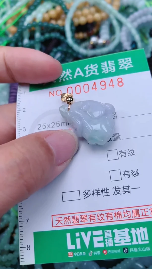 颈饰未镶嵌翡翠.0004948