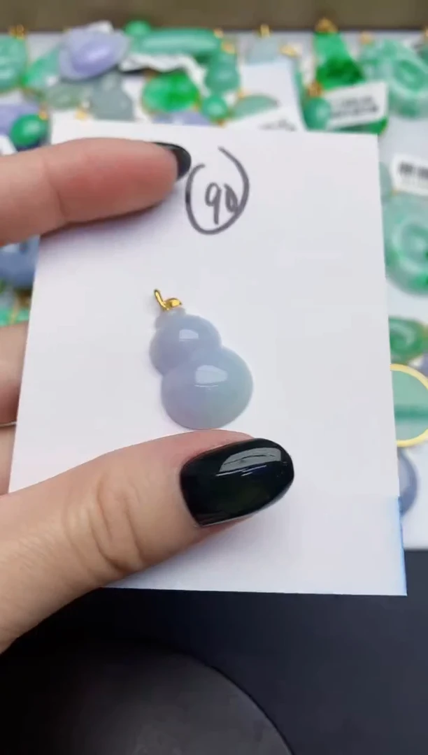 【闪购商品】翡翠颈饰18K金镶嵌00000000000