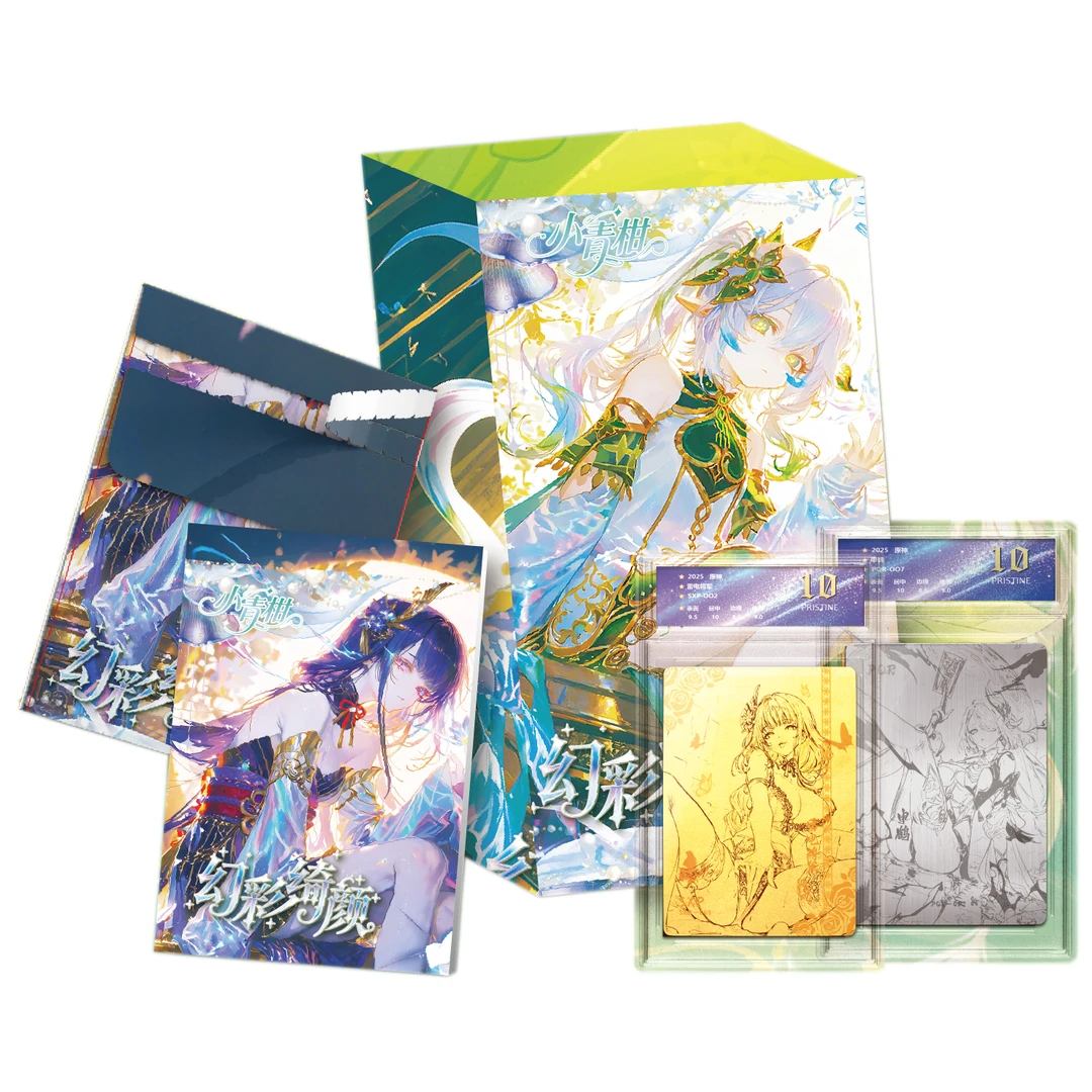 【新人】小青柑文创 原神卡砖系列 幻彩绮颜 收藏卡牌盲盒（代拆）