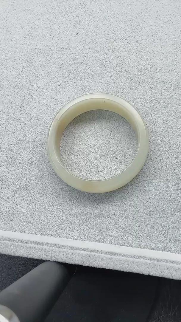 和田玉手镯未镶嵌234圈口56.2