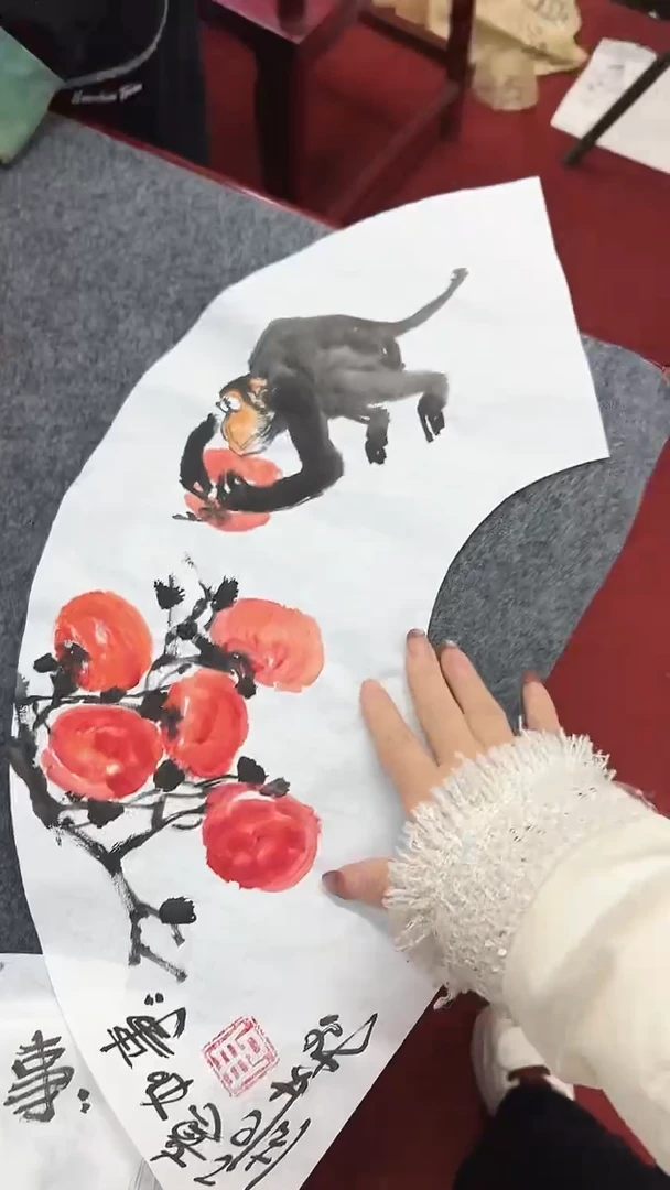 国画周大拙/国画/花鸟