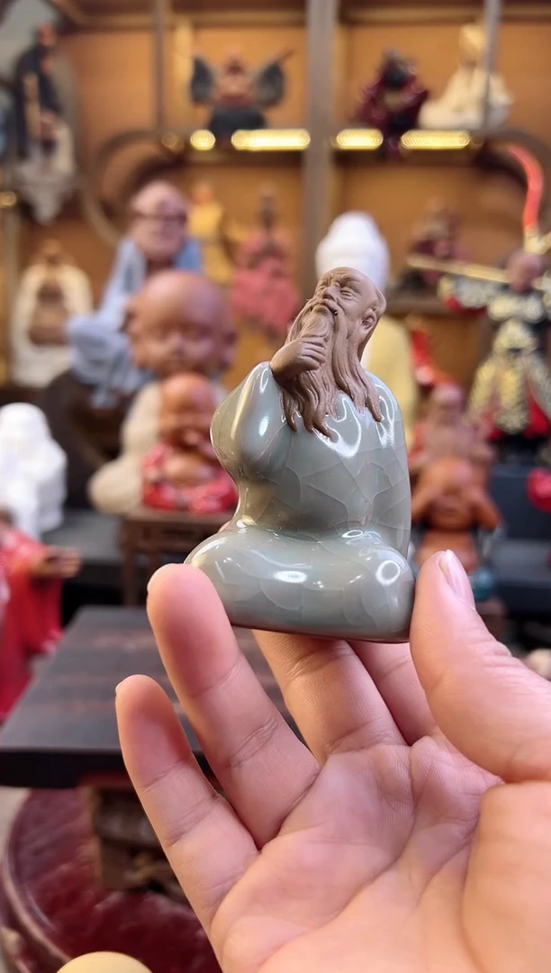 紫砂茶宠器闵紫砂茶宠摆件