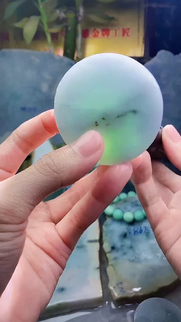 未镶嵌挂件翡翠小雨307