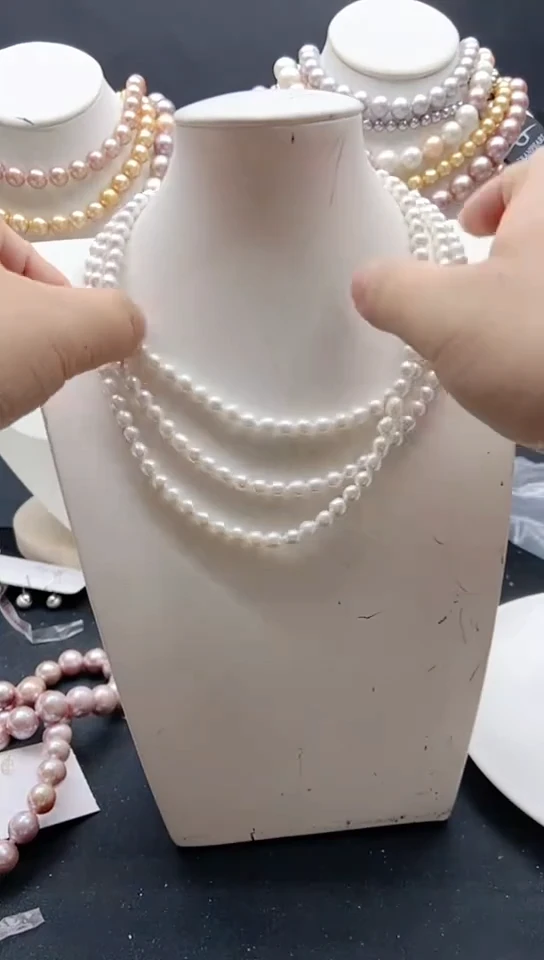 淡水珍珠未镶嵌颈饰1