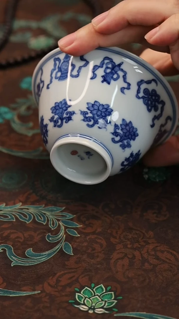 镹曰陶手工手绘柴窑茶具