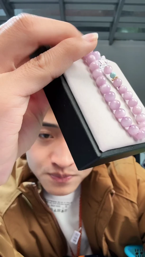 未镶嵌锂辉石手链晶9028