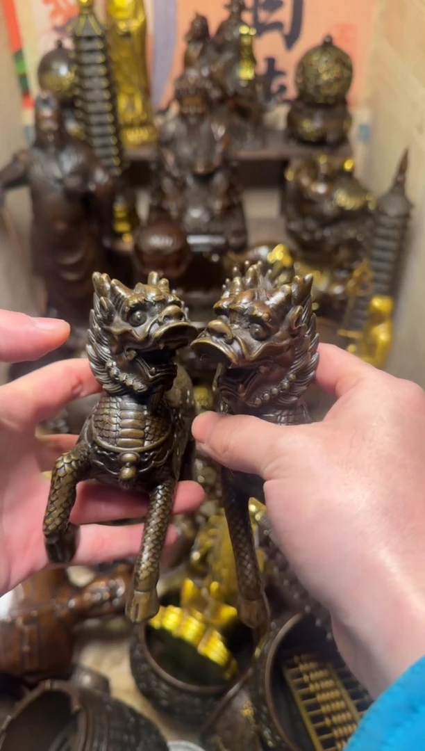 精品专属链接---【瑞兽麒麟/对】