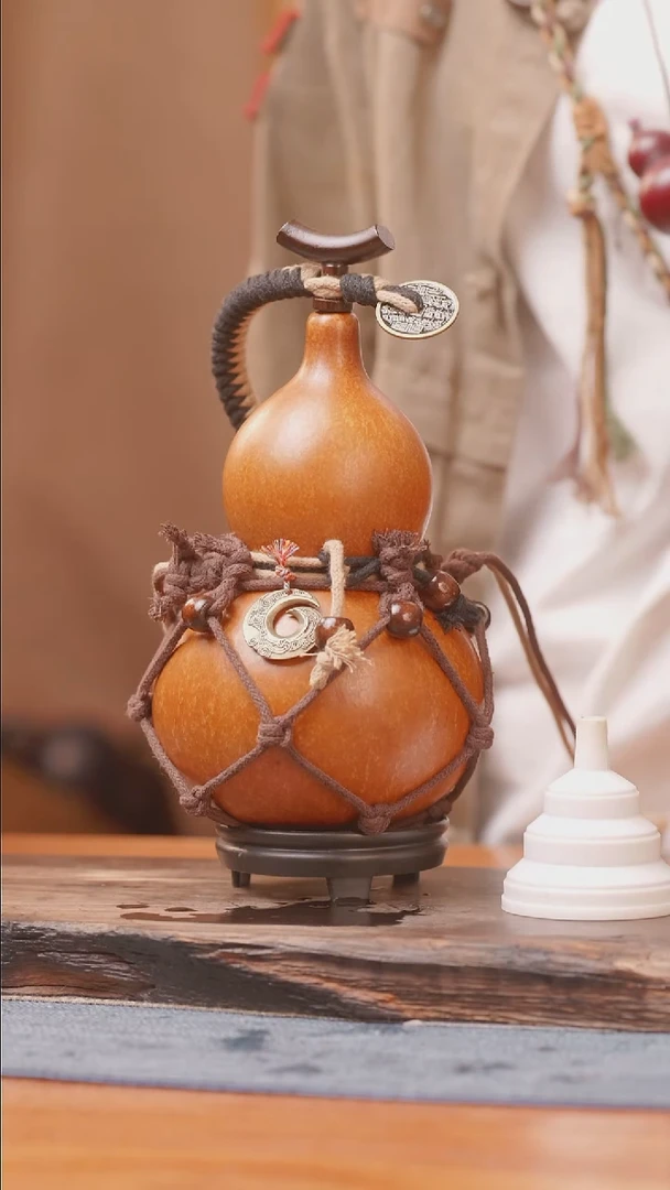 497号链接精品大漆葫芦现货现发[一物一拍]