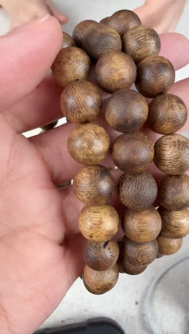 沉香沉香碎屑045沉香圆珠单圈卡1.0多样性发一